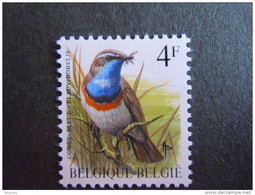 België Belgique Belgium 1989 Oiseaux Buzin Blauwborstje Gorge Bleue Typo 2321Nov Yv 2321 MNH ** - 1985-.. Vogels (Buzin)