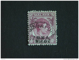 Malacca Straits Settlements Malaya 1945 George VI   BMA Yv 7 O - Malaya (British Military Administration)