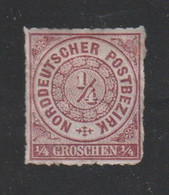 Allemagne - Conf Du Nord - YT N° 1 Neuf* (cote 30 Euros) - Postfris