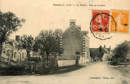 Veuves * Rue De La Gare Et La Amirie Du Village - Autres & Non Classés