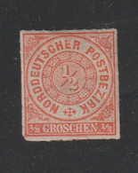 Allemagne - Conf Du Nord - YT N° 3 Neuf* (cote 40 Euros) - Postfris