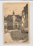 0-2380 BARTH, Kloster, Künstler-Karte - Barth