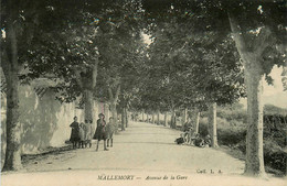 Mallemort * Avenue De La Gare * Villageois - Mallemort