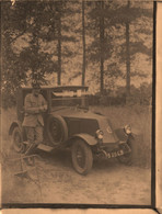 Automobile Ancienne De Marque RENAULT Renault Modèle Type ? * Auto Voiture * Photo Ancienne Militaria - Turismo