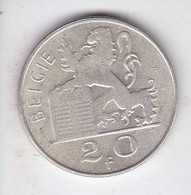 MONEDA DE PLATA DE BELGICA DE 20 FRANCS DEL AÑO 1953  (COIN) SILVER-ARGENT - 20 Francs