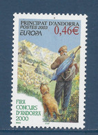 ⭐ Andorre Français - YT N° 580 ** - Neuf Sans Charnière - 2003 ⭐ - Unused Stamps