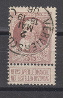 COB 77 Oblitération Centrale VERVIERS (OUEST) - 1905 Thick Beard