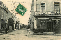 Boussac * Avenue De La Gare * Grand Café - Boussac