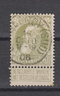 COB 75 Oblitération Centrale CHARLEROY (SUD) - 1905 Thick Beard