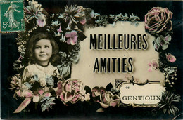 Gentioux * Souvenir Et Meilleures Amitiés De La Commune - Other & Unclassified