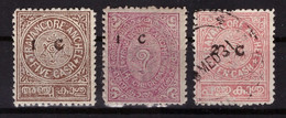 Travancore 1932 - MNG/oblitéré - Escargot - Michel Nr. 27-29 (ind232) - Travancore