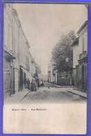 Carte Postale 32. Nogaro  Rue Nationale   Très Beau Plan - Nogaro