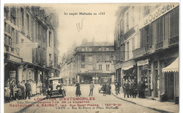 14  CAEN  RUE  ST - PIERRE  ET PLACE MALHERBE - Caen