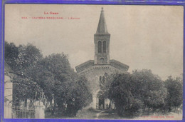 Carte Postale 32. Castera-Verduzan  L'église    Très Beau Plan - Castera