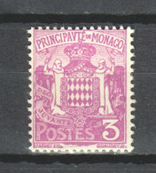 Monaco 1924 Mi 75 MNH (see Scan) - Neufs