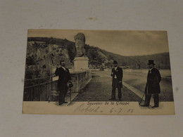 Gileppe -Souvenir  Avec (-les Fondateurs ) Env En 1903 - Gileppe (Stuwdam)