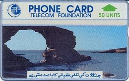 PAKLG : L-04D 50u Bridge Rocky Seaview 308D ( Batch: 308D) USED DUMPING At 1.00 Eur - Pakistán