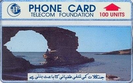 PAKLG : L-06C 100u Bridge Rocky Seaview 308F ( Batch: 308F) USED DUMPING At 1.00 Eur - Pakistán