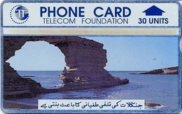 PAKLG : L-03B 30u Bridge Rocky Seaview 410B ( Batch: 410B) USED DUMPING At 1.00 Eur - Pakistán