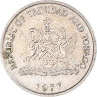 Monnaie, Trinité-et-Tobago, 25 Cents, 1977 - Trinidad & Tobago