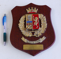 RARE PLAQUE COMMEMORATIVE - ITALIE - POLIZIA DI STATO - Bateaux