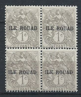 Rouad YT 4 En Bloc De 4 Neuf Sans Charnière - XX - MNH - Unused Stamps