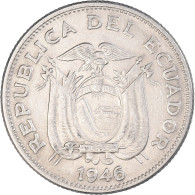 Monnaie, Équateur, Sucre, Un, 1946 - Ecuador