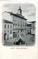 RIETI - PALAZZO MUNICIPALE - RISTORANTE DELLA CROCE BIANCA - ALTEROCCA TERNI - VG 1905 FP - C7436 - Rieti