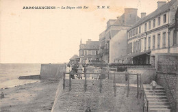 Arromanches           14      La Digue , Côté Est         (voir Scan) - Arromanches