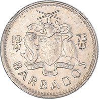 Monnaie, Barbade, 10 Cents, 1973 - Barbades