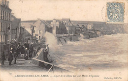 Delcampe - Arromanches           14       Aspect De La Digue Par Une Marée D'équinoxe       (voir Scan) - Arromanches