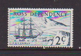 ROSS  DEPENDENCY    1967    2c Blue    MH - Ongebruikt