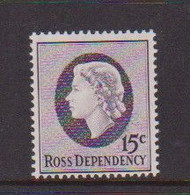 ROSS  DEPENDENCY    1967    15c Purple    MH - Unused Stamps