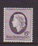 ROSS  DEPENDENCY    1967    15c Purple    MNH - Ongebruikt