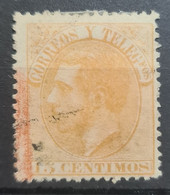 SPAIN 1882 - Canceled - Sc# 252 - Oblitérés