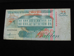 Suriname - 25Vijf En Twintig  Gulden 1991 -  Central Bank Van SURINAME   **** EN ACHAT IMMEDIAT **** - Surinam