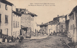 SAINT-PAULIEN (Haute-Loire): La Place Du Foirail - Saint Didier En Velay