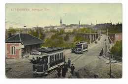 - 1976 -   LUXEMBOURG  Entrée En Ville    ( Tram !!!!!! ) - Luxemburg - Town