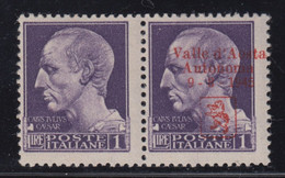 Italy CLN National Liberation (PARTIZAN) Valle D'Aosta - Signed Raybaudi - MNH** - Centraal Comité Van Het Nationaal Verzet (CLN)