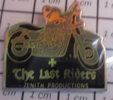 1022 Pin's Pins / Beau Et Rare / THEME : CINEMA / FILM DE MOTARDS !! THE LAST RIDERS ZENITH PRODUCTION - Cinéma