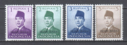 Indonesia - Irian Barat 1963 Mi 11-14 MLH - Indonesië