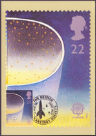 Grande Bretagne - Great Britain - Großbritannien CM 1991 Y&T N°1544 - Michel N°1338 - 22p EUROPA - Maximum Cards