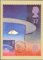 Grande Bretagne - Great Britain - Großbritannien CM 1991 Y&T N°1546 - Michel N°1340 - 37p EUROPA - Cartas Máxima