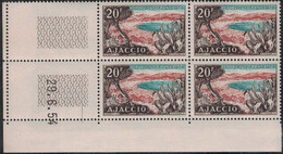 COIN DATE - N°981 DU 29-6-1954 - CORSE - AJACCIO - COTE 20€ - 1950-1959