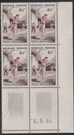 COIN DATE - N°1073 - DU 6-6-1956 - PELOTE BASQUE - COTE 35€. - 1950-1959