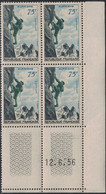 COIN DATE - N°1075 - DU 12-6-1956 - ALPINISME - COTE 70€. - 1950-1959