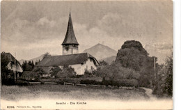 Aeschi - Die Kirche (6294) * 17. 8. 1906 - Aeschi Bei Spiez