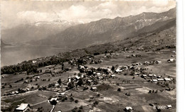 Flugaufnahme Von Aeschi Bei Spiez * 1. 9. 1956 - Aeschi Bei Spiez