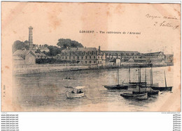 LORIENT VUE EXTERIEURE DE L'ARSENAL PRECURSEUR 1901 - Lorient