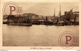 MELILLA. DETALLE DEL MUELLE - Melilla